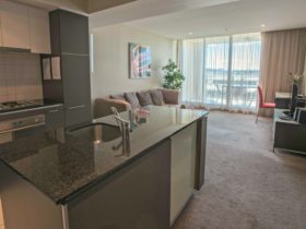 Spacious living rooms