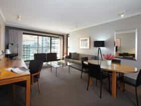2 bedroom premier apartment - living room example