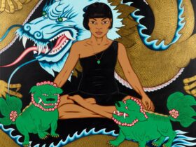 Kate Beynon, Self-portrait with guardian spirits, 2009-10,