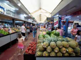 Market interior