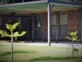 Undercover off street parking with a double carport at the entry to the property.