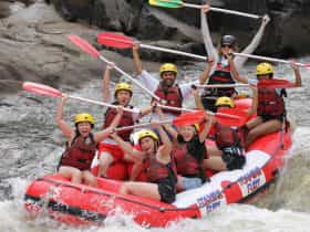 Cairns Adventure Group, white-water rafting, tours, Barron River
