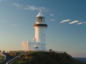 Cape Byron Lighthouse, Cape Byron State Conservation Area. Photo: John Spencer/OEH