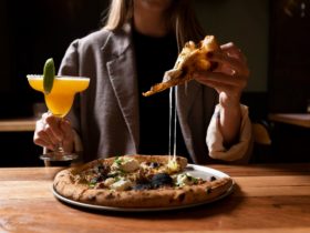 Pizza and cocktails reunited