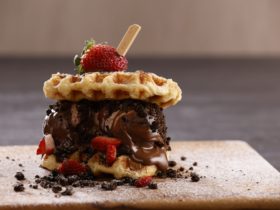 Waffle sandwich