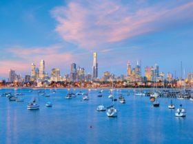 City Skyline from Port Phillip Bay