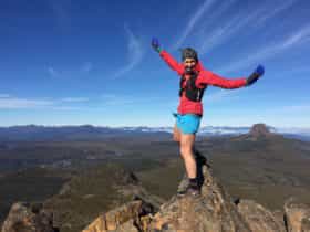 Trail Running Cradle Mountain