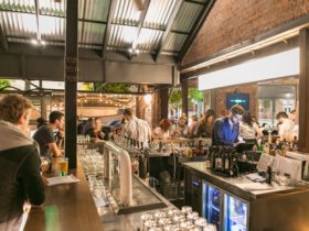 Upstairs bar