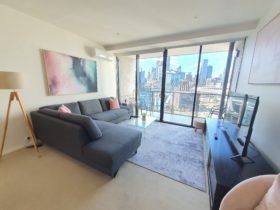 Living area with views