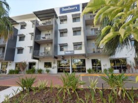 Hudson Parap building entrance