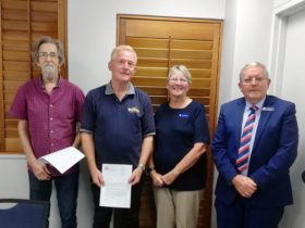 A visit from head office.