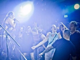 People singing