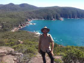Views to keep you smiling on the Freycinet & Wineglass Bay pack-free walk by Life's An Adventure