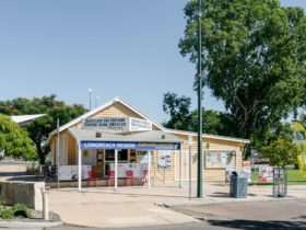 Front of the Longreach Explore Centre