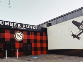 Lumber Punks Axe Throwing, East Perth, Western Australia