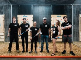 Axe Throwing Brisbane Crew
