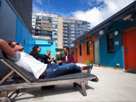 Melbourne Central YHA Rooftop