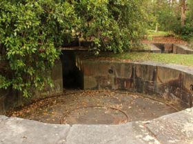 Military Relics at Bradleys Head. Photo: John Yurasek © OEH