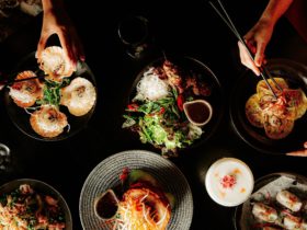 Asian-Inspired Banquet Dining