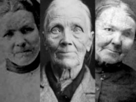 Photo of 3 women; resilience and hardship are felt through the expressions and lines on their faces.