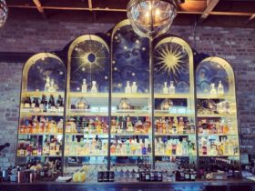 Decorative bar wall