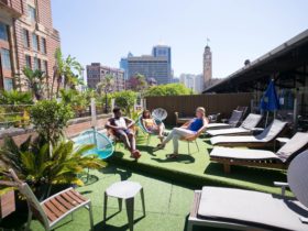 Railway Square YHA deck