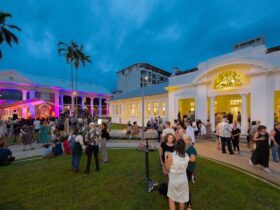 The Court House opening - live music on the lawn