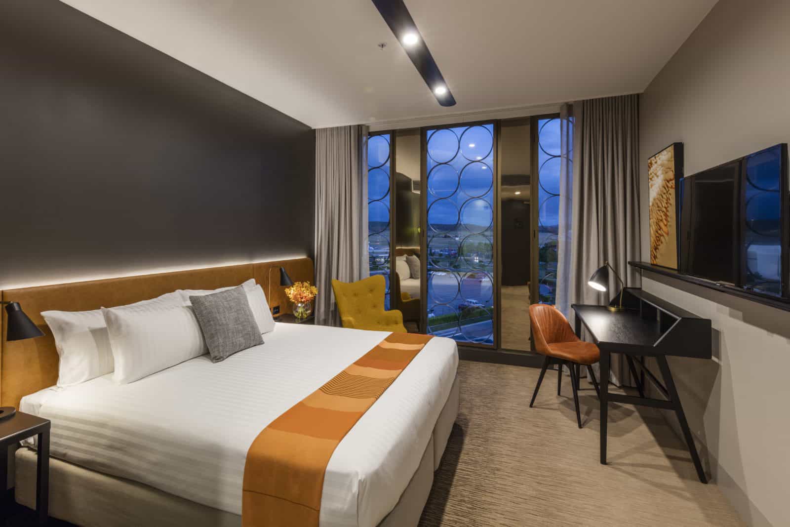 Hotel room interior