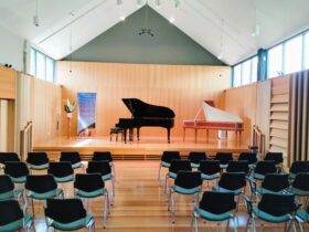 Mansfield Room with Yamaha Grand Piano and Harpsichord