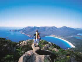 Wineglass Bay from Mt. Amos
