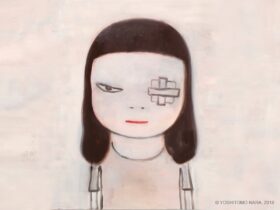 Yoshitomo Nara Girl with eyepatch 2018.